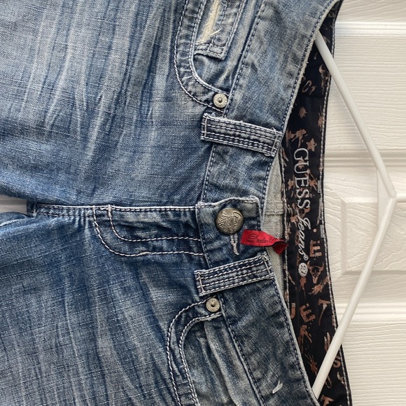 Guess old-school distressed boot cut washed out denim - Picture 5 of 5